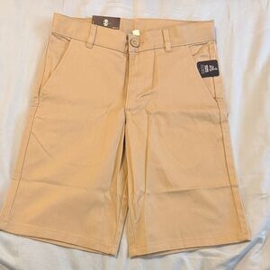 Izod Kids 10R Khaki Flat Front Shorts